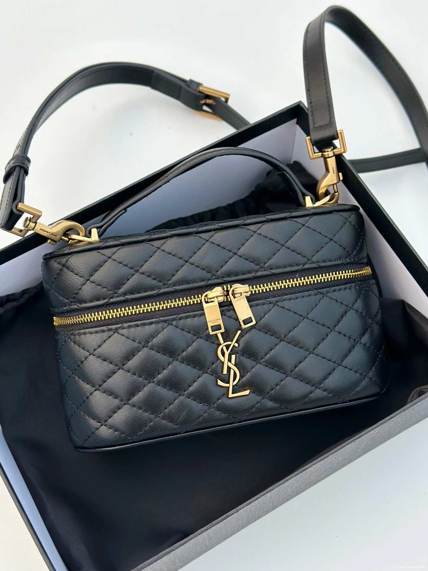 Tony Luxuries BAG GABY MINI LAMBSKIN YSL IN VANITY 0726